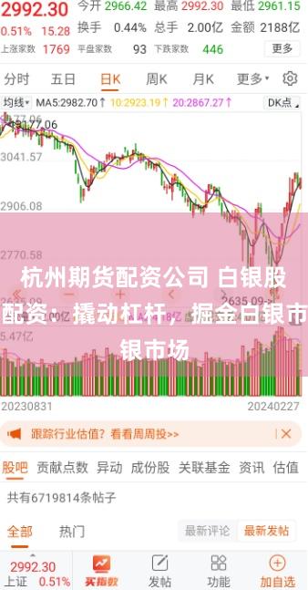 杭州期货配资公司 白银股票配资：撬动杠杆，掘金白银市场