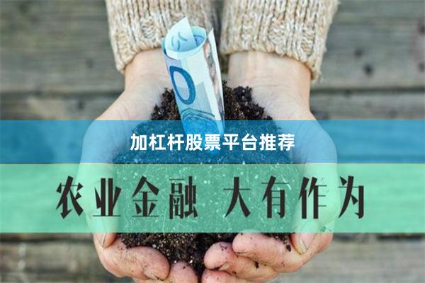 加杠杆股票平台推荐
